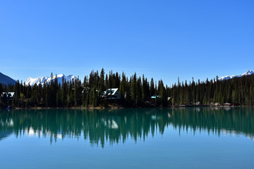 Smaragdgrüner See
