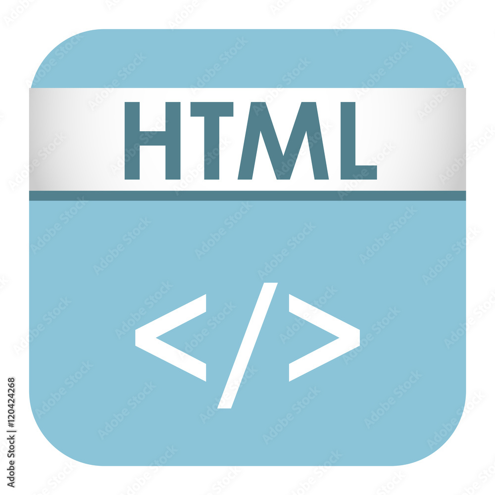 Leinwandbilder simple vector square file type and format label icon. file type format icon symbol. some file extens