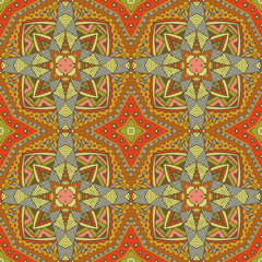 Abstract geometric colorful seamless pattern 