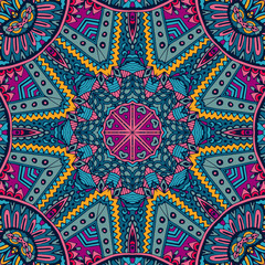 ethnic tribal  seamless pattern ornament