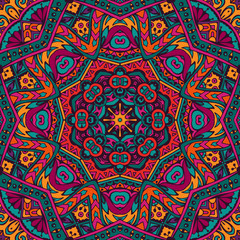 inticate seamless pattern mandala