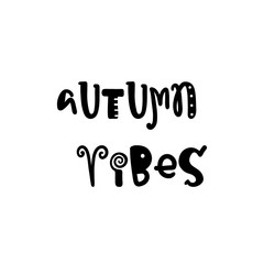 Hand drawn lettering poster