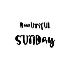 Hand drawn lettering poster