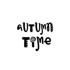 Hand drawn lettering poster