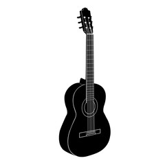 Naklejka premium Acoustic guitar.