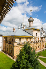 Ancient temples of Rostov Kremlin of Rostov Great