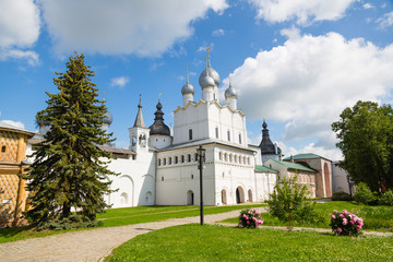 Ancient temples of Rostov Kremlin of Rostov Great
