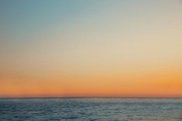 Beautiful tranquil sea