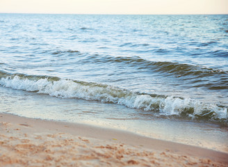 Beautiful tranquil seashore
