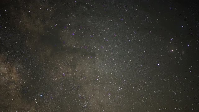 Milky Way Aquarids Meteor Shower 15 Time Lapse