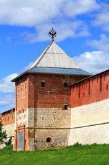 Fototapeta premium Zaraysk Kremlin wall tower
