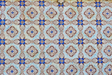 Traditional Portuguese azulejos