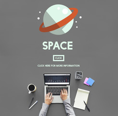 Space Astronaut Universe Galaxy Outer Concept