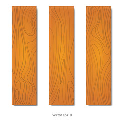 wood boards set
