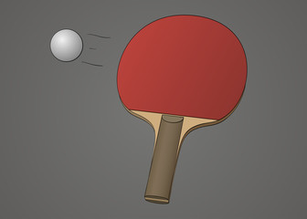 Table tennis racket