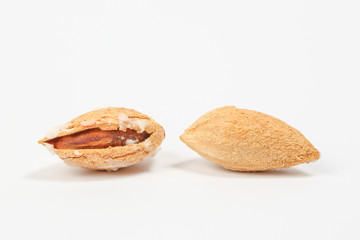 Almond nut in shell