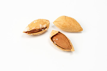 Almond nut in shell