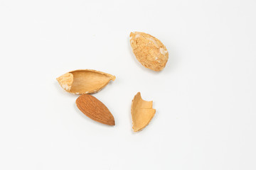 Almond nut in shell