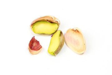 Pistachio nut and shell