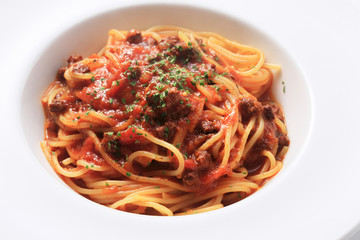 ミートソーススパゲティ 