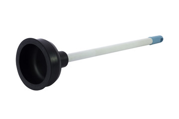 Plunger tool for products isolated on white background. The file