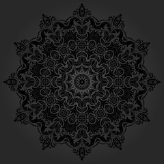 Elegant Ornament in the Style of Barogue