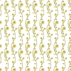 Floral Fine Seamless Pattern