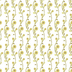 Floral Fine Seamless Pattern