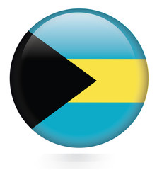 Bahamas Flag button