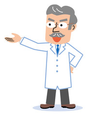 医師　学者　研究者　男性