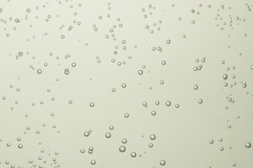 Nice golden champagne bubbles