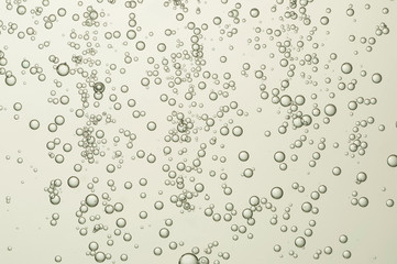 Fototapeta na wymiar Air fizz bubbles