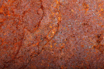old rusty metallic background