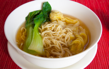 Simple noodle eaten at breakfast
