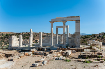 Fototapeta premium Temple of Demeter in Naxos