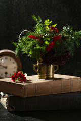 Bunch of different fresh greenery