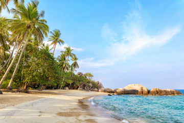 Asian tropical beach paradise