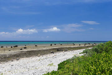 Shiraho Beach, Ishigaki island.
