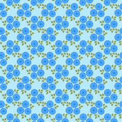 ditsy pastels floral print