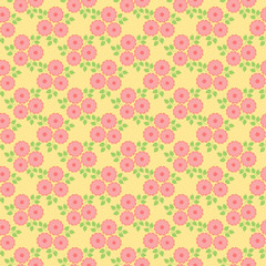 Floral pattern with tiny flowers