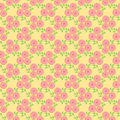 Floral pattern with tiny flowers