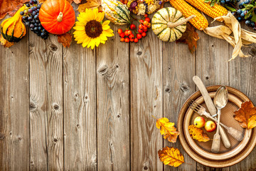 Colorful background for Halloween and Thanksgiving