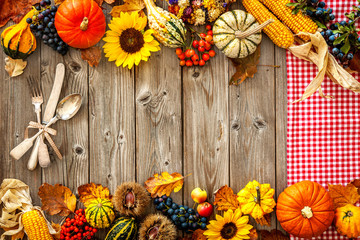 Colorful background for Halloween and Thanksgiving