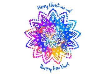 Beautiful card vector