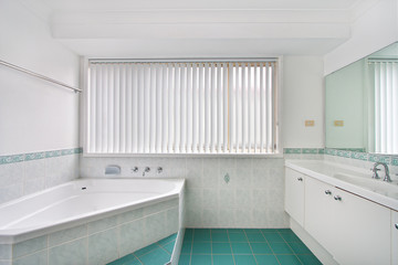 Modern bathroom in luxury apartment

