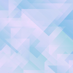 Abstract Blue Pattern. Geometric Blue Futuristic Background
