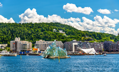 View of Oslo at the Inner Oslofjord © Leonid Andronov