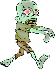 зомби гуляет