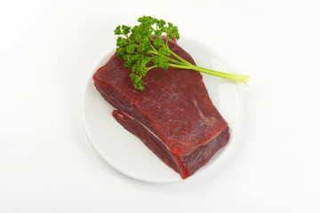 raw beef meat