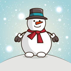 merry christmas isolated vector illustration eps 10